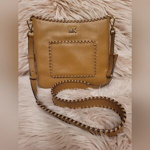 Sold! Gloria Whipstitched Leather Messenger Michael Kors